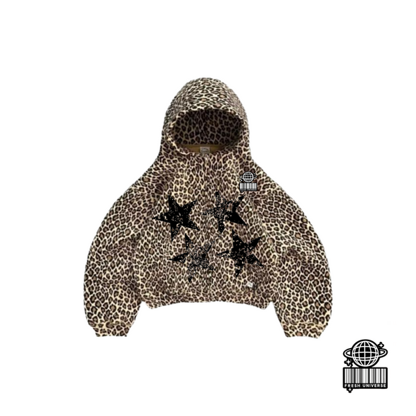 Leopard cub hoodie
