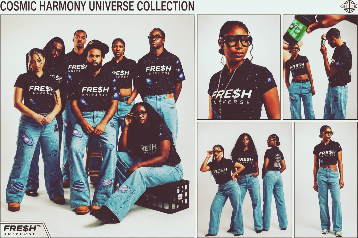FRE$H UNIVERSE GALAXY SETS - FRE$H UNIVERSE™FRE$H UNIVERSE™FRE$H UNIVERSE GALAXY SETSTees and pantsFRE$H UNIVERSE™