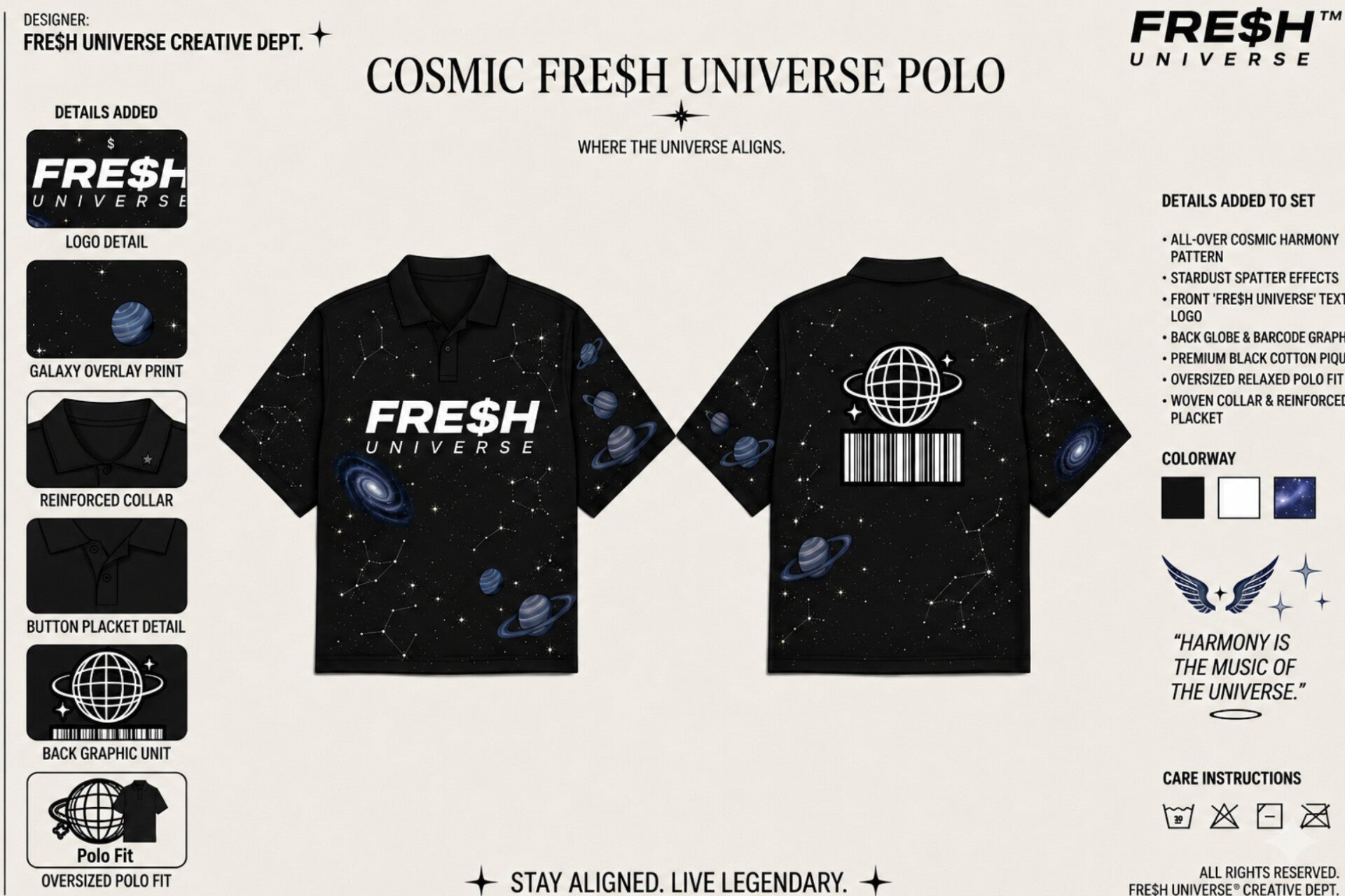 FRE$H UNIVERSE GALAXY SETS - FRE$H UNIVERSE™FRE$H UNIVERSE™FRE$H UNIVERSE GALAXY SETSTees and pantsFRE$H UNIVERSE™