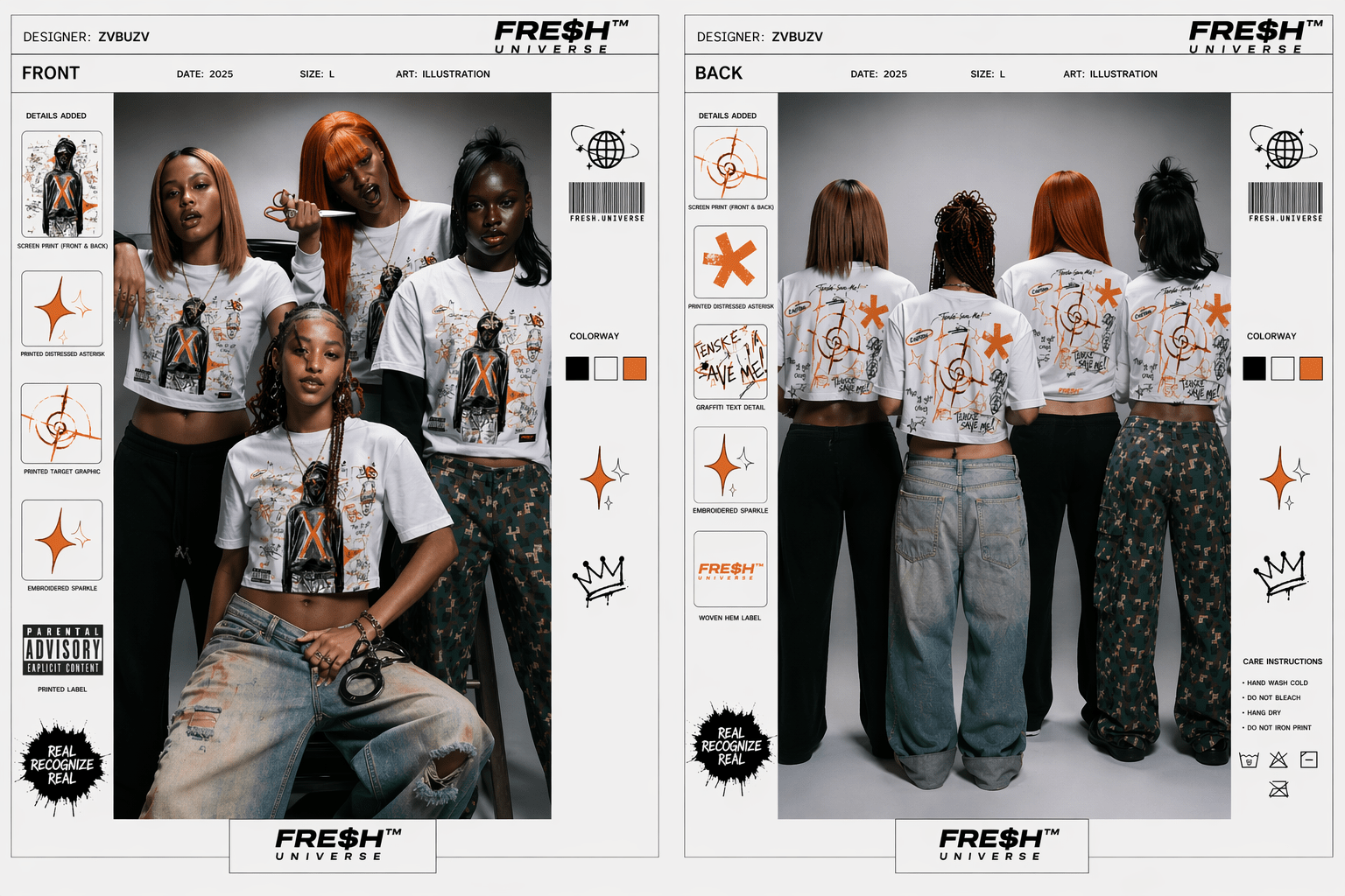 FRE$H UNIVERSE x ZAYLEVELTEN - FRE$H UNIVERSE™FRE$H UNIVERSE™FRE$H UNIVERSE x ZAYLEVELTENTeesFRE$H UNIVERSE™