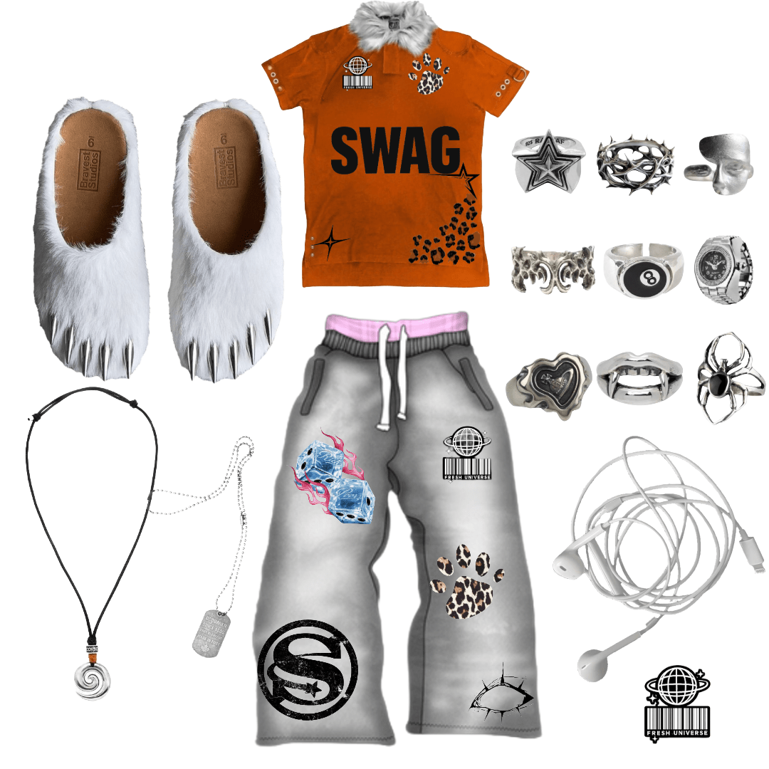 RANDOMS! - FRE$H UNIVERSE™FRE$H UNIVERSE™RANDOMS!Polo and pantsFRE$H UNIVERSE™