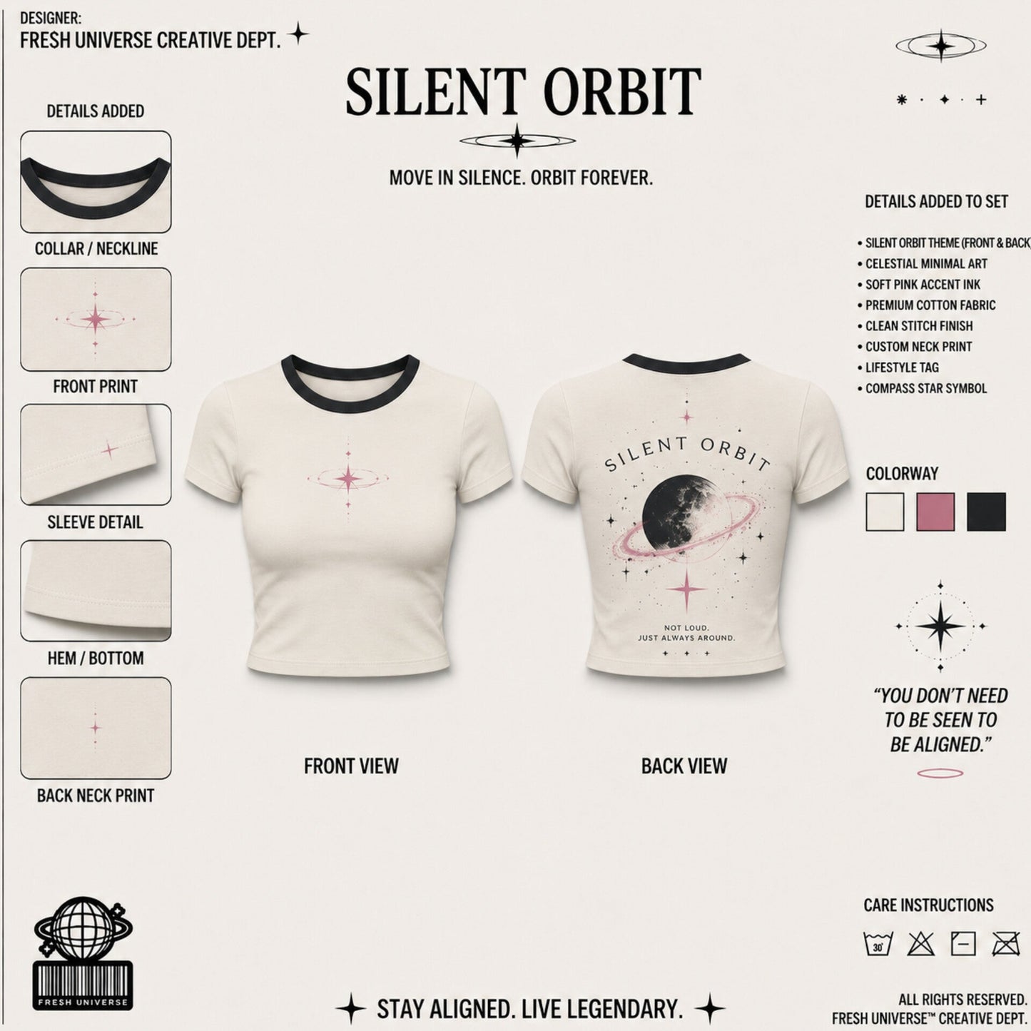 SILENT ORBIT FEMALE CROPS! - FRE$H UNIVERSE™FRE$H UNIVERSE™SILENT ORBIT FEMALE CROPS!CropsFRE$H UNIVERSE™