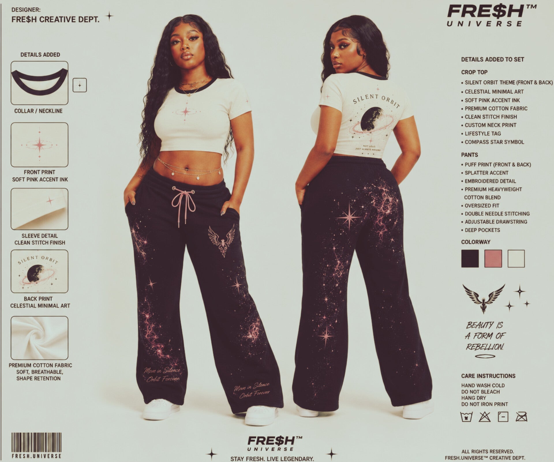 SILENT ORBIT FEMALE CROPS! - FRE$H UNIVERSE™FRE$H UNIVERSE™SILENT ORBIT FEMALE CROPS!CropsFRE$H UNIVERSE™