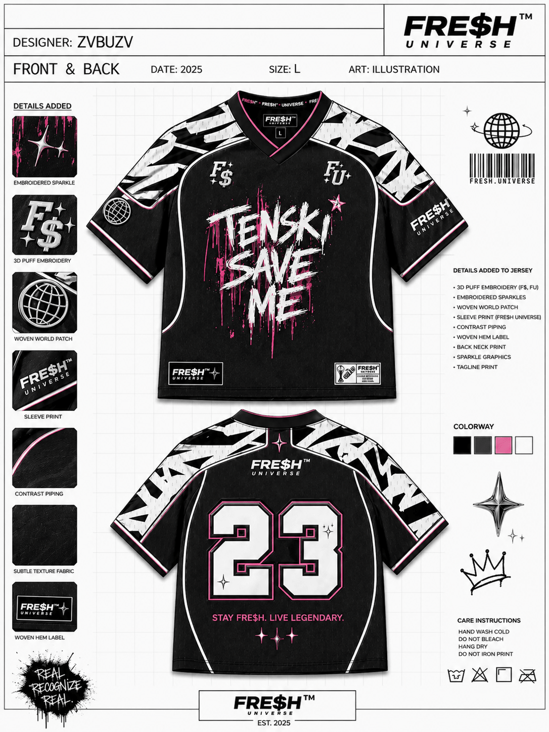 TENSKI SAVE ME JERSEY! - FRE$H UNIVERSE™FRE$H UNIVERSE™TENSKI SAVE ME JERSEY!JerseyFRE$H UNIVERSE™