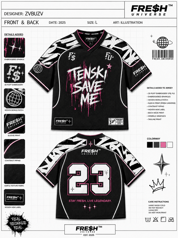 TENSKI SAVE ME JERSEY! - FRE$H UNIVERSE™FRE$H UNIVERSE™TENSKI SAVE ME JERSEY!JerseyFRE$H UNIVERSE™